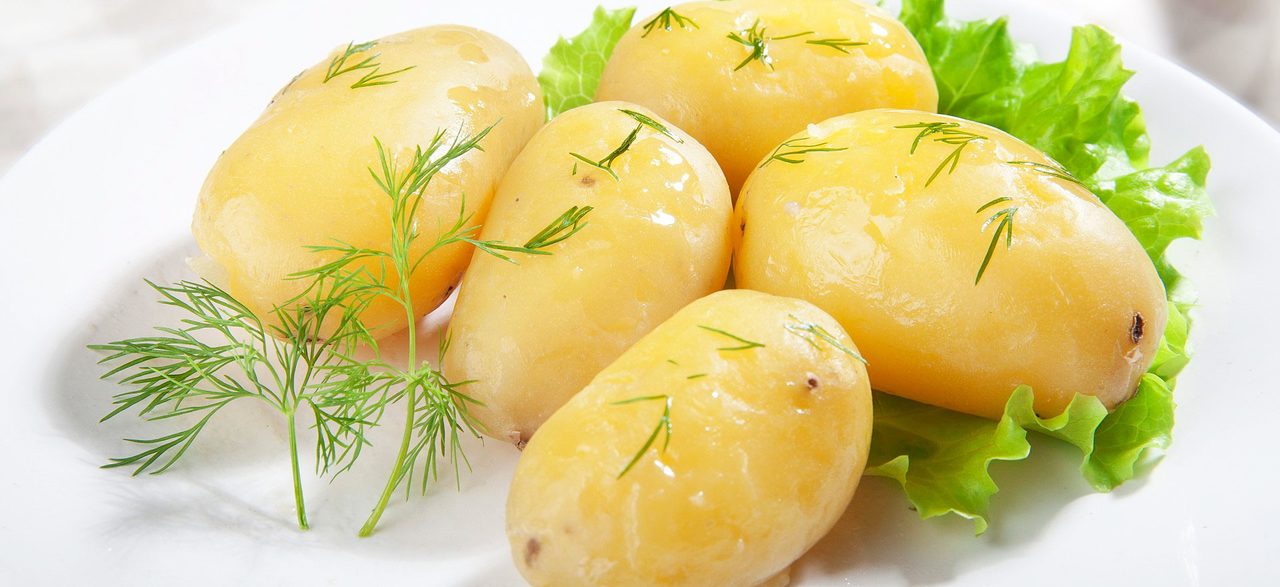 Отварной картофель