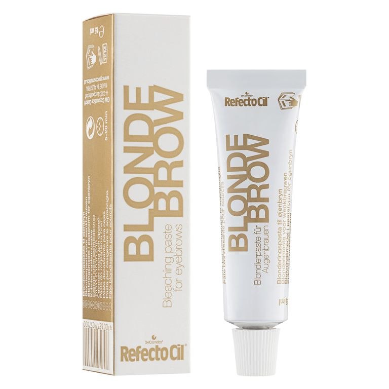 Отбеливающая паста для бровей и ресниц refectocil blond 0