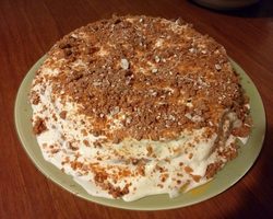 Вкусный торт без выпечки за 15 минут для ребенка, к чаю для всей семьи, для гостей: пошаговый рецепт