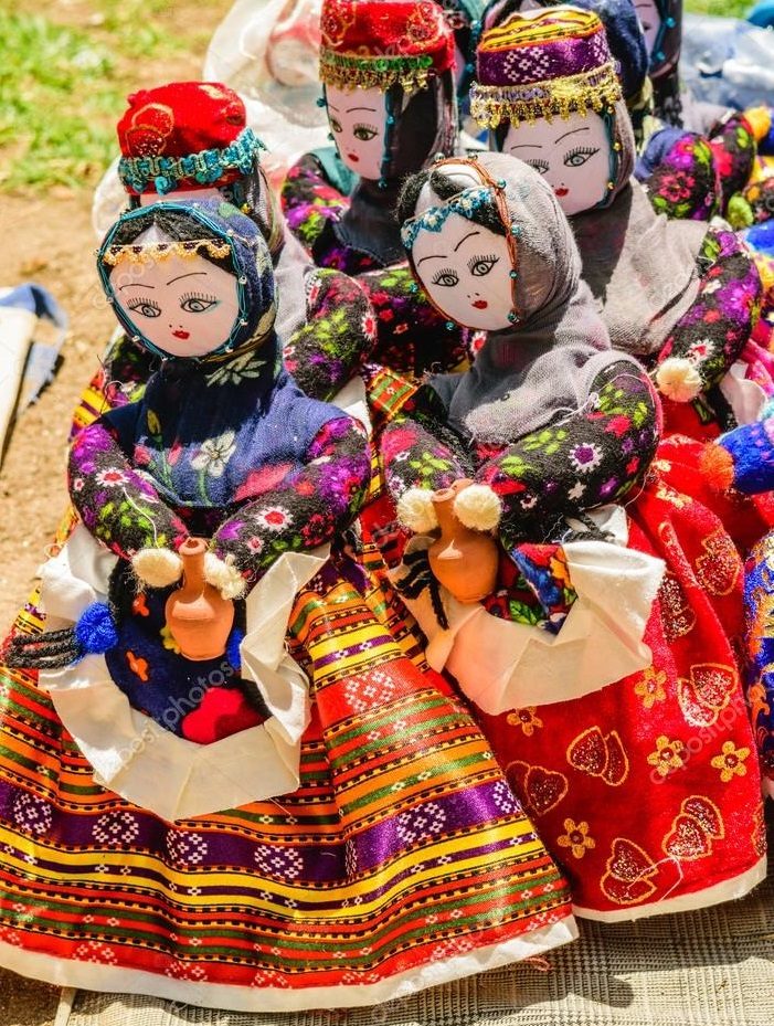 Тряпичные куклы из каппадокии