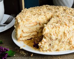 Ленивый торт Наполеон за 20 минут: очень вкусный рецепт