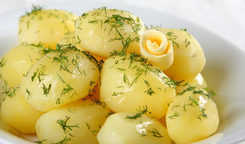 Вареный картофель