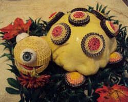 Черепаха из патиссона: идеи, фото, инструкция