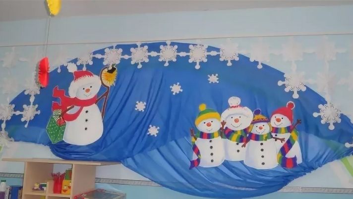 Оформление раздевалки в детском саду