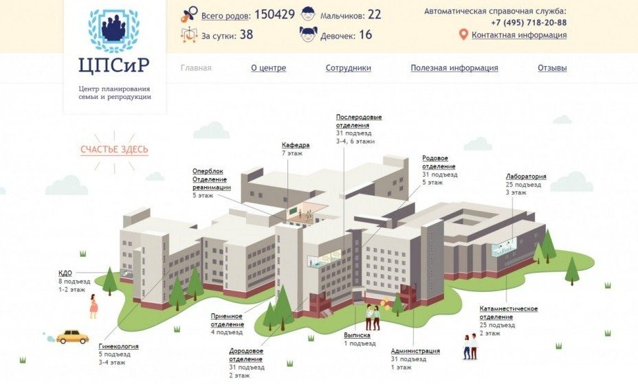 Огромный центр