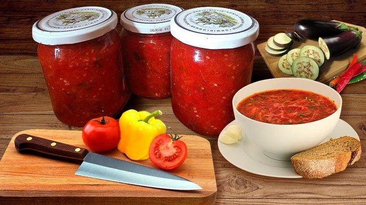 Помидоры через мясорубку на зиму