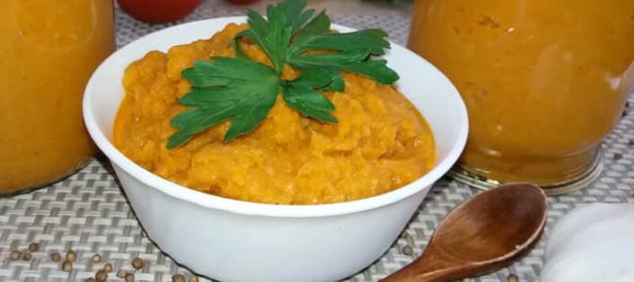 Кабачковая икра через мясорубку без помидор