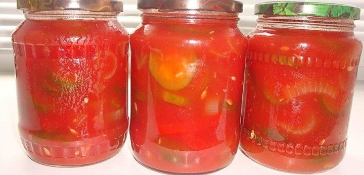 Огурцы на зиму с помидорами через мясорубку