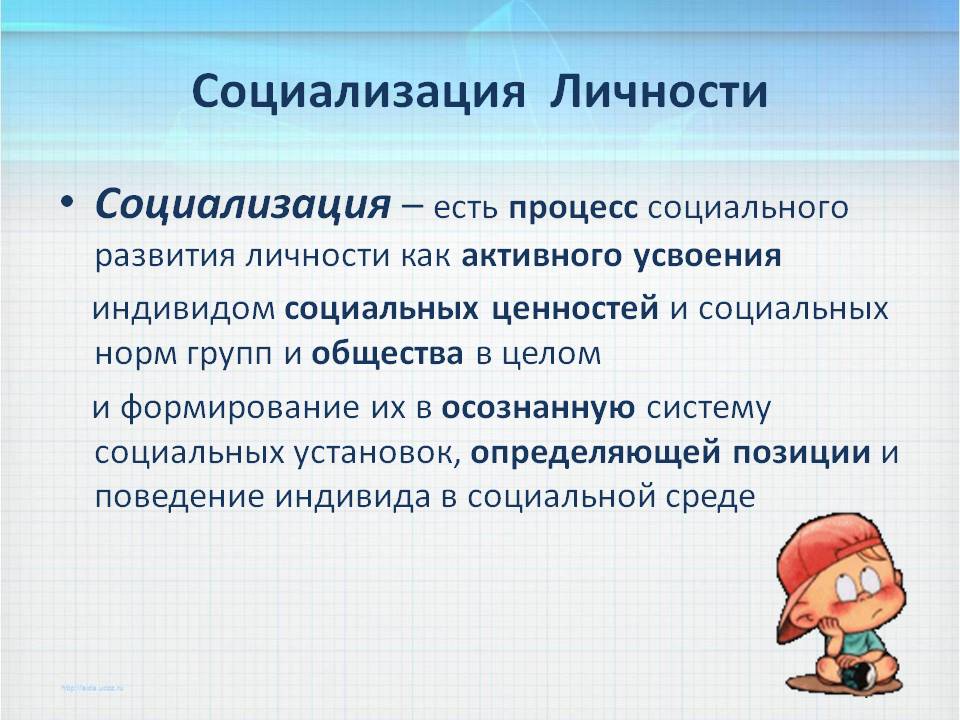 Социализация