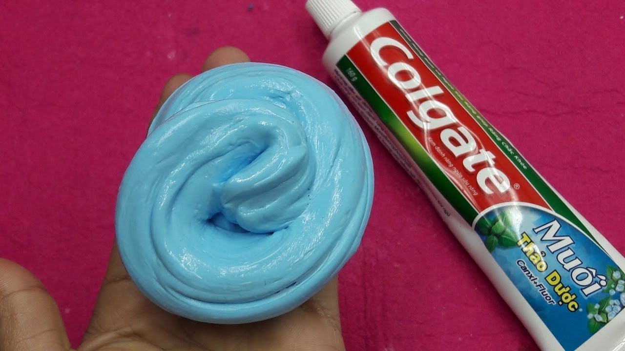 Лизун из мыла и пасты