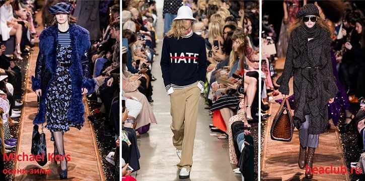 Модные вязаные береты и шляпы от michael kors