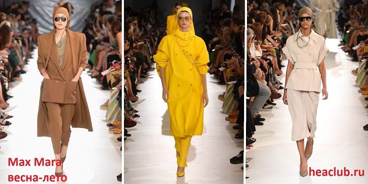 Max mara головные уборы весна-лето