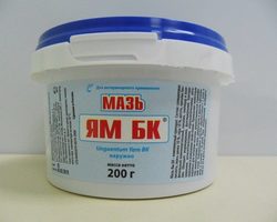 Мазь ЯМ Бк для человека: от чего помогает, инструкция по применению?