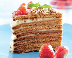 Крем для медового торта: 12 самых вкусных рецептов