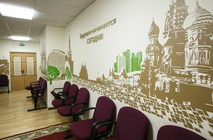 Оформление коридоров в школе своими руками