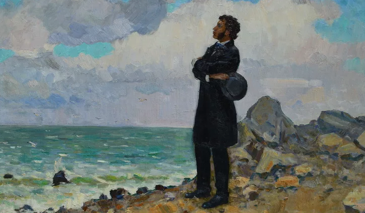 «к морю» пушкин
