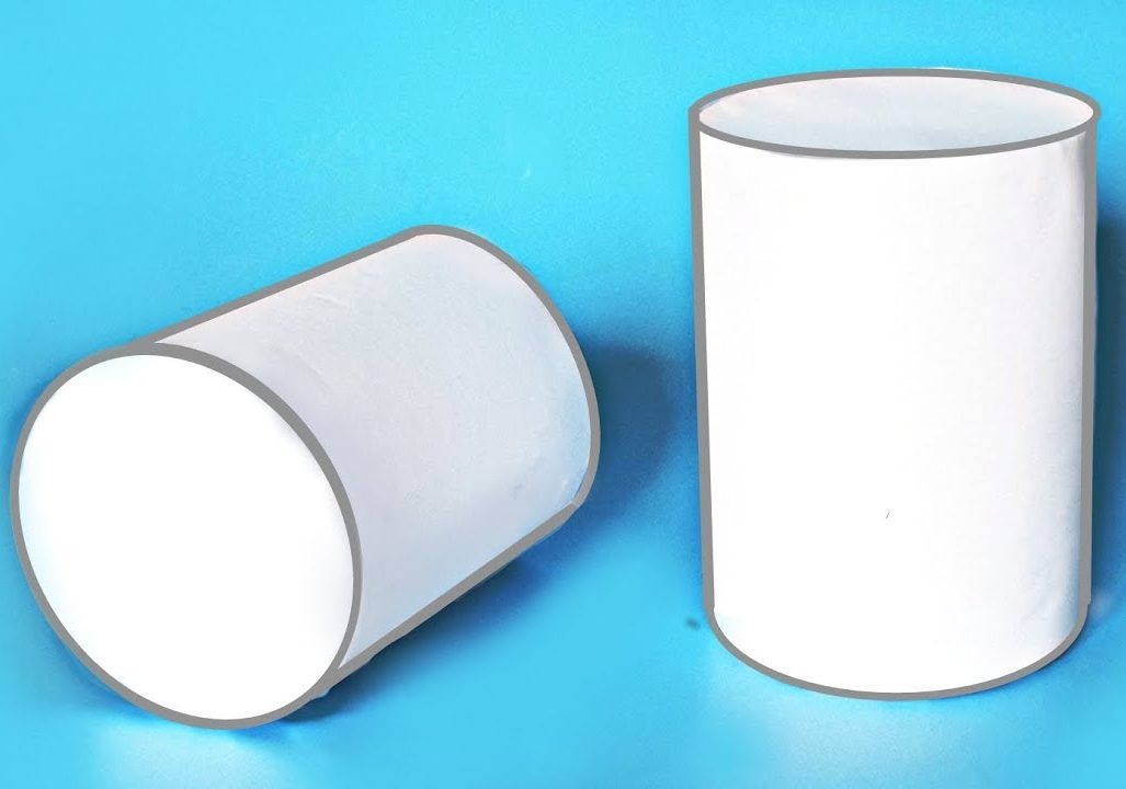 Цилиндры из бумаги