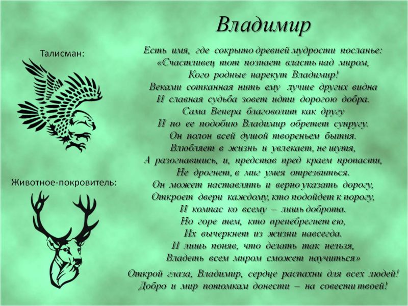 О владимире