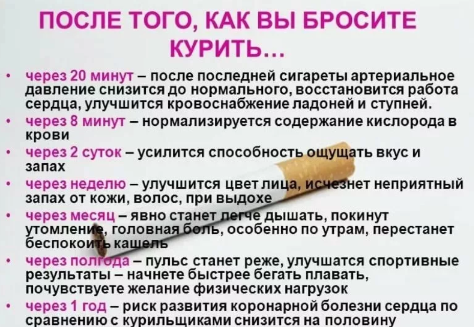 Восстановление организма - сроки