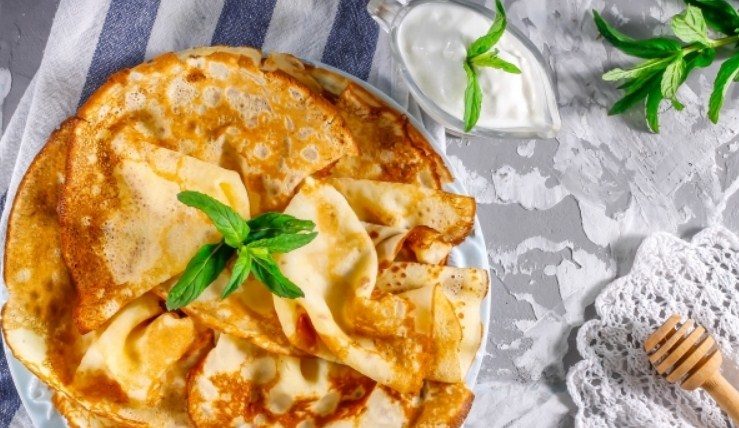 Готовые блинчики