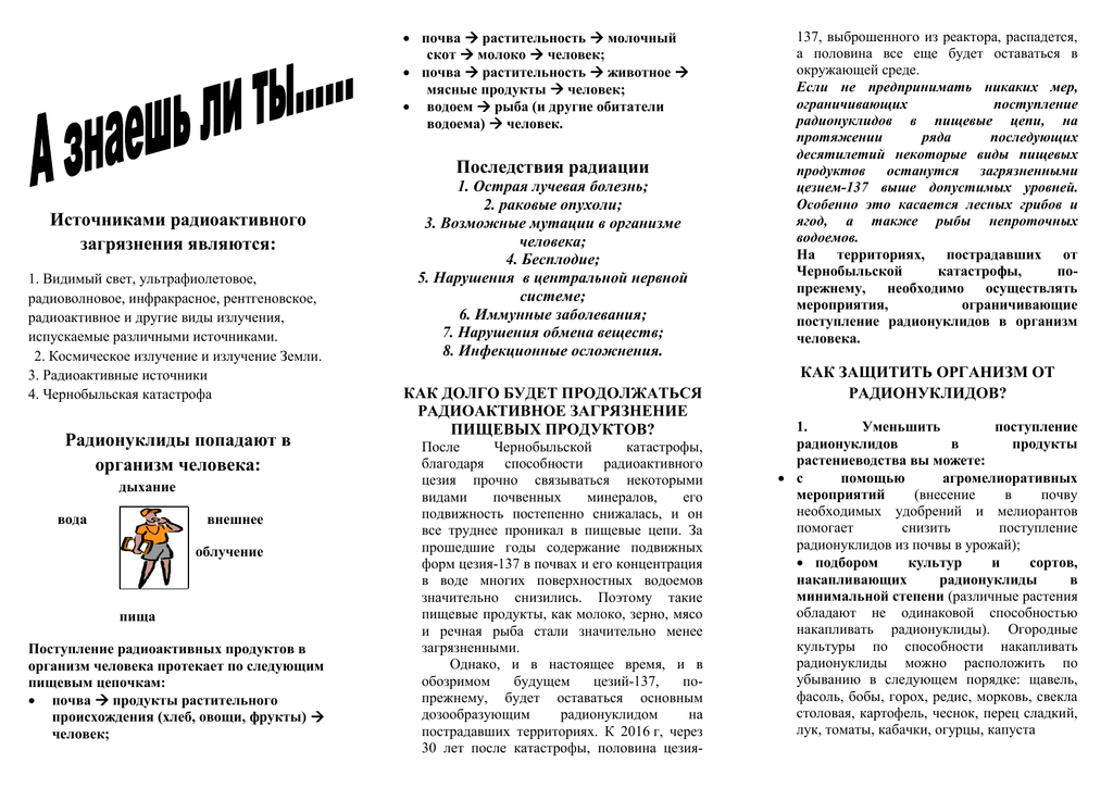 В продуктах