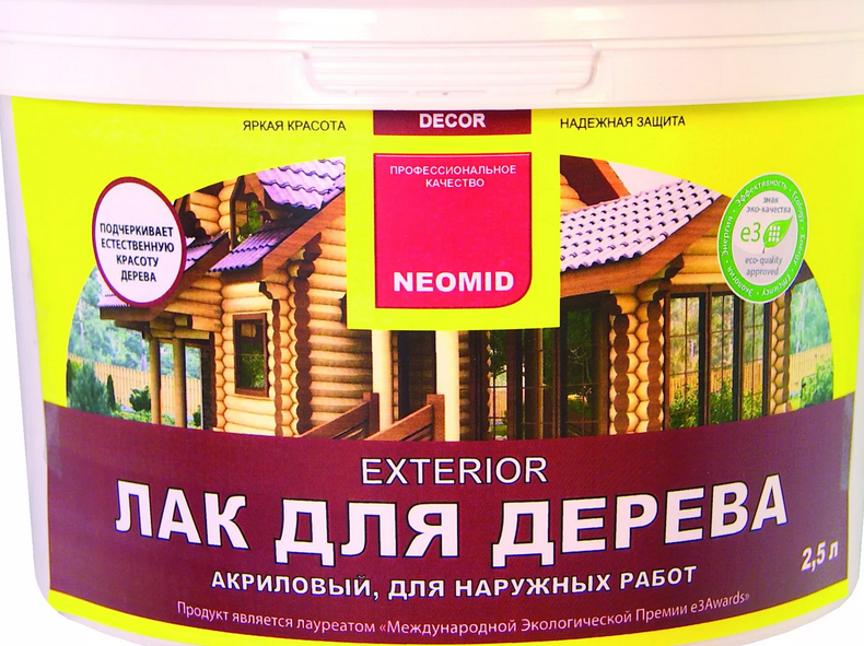 Пропитка древесины лаком