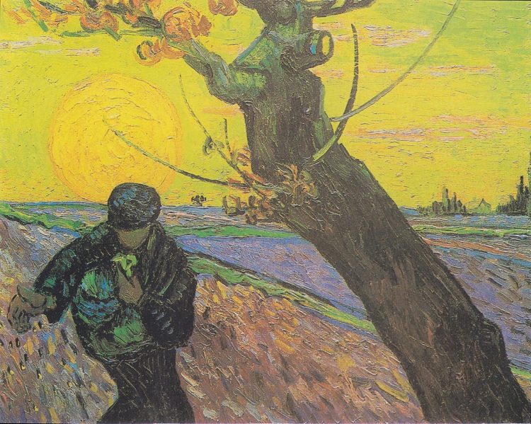Сеятель ван гог, 1888