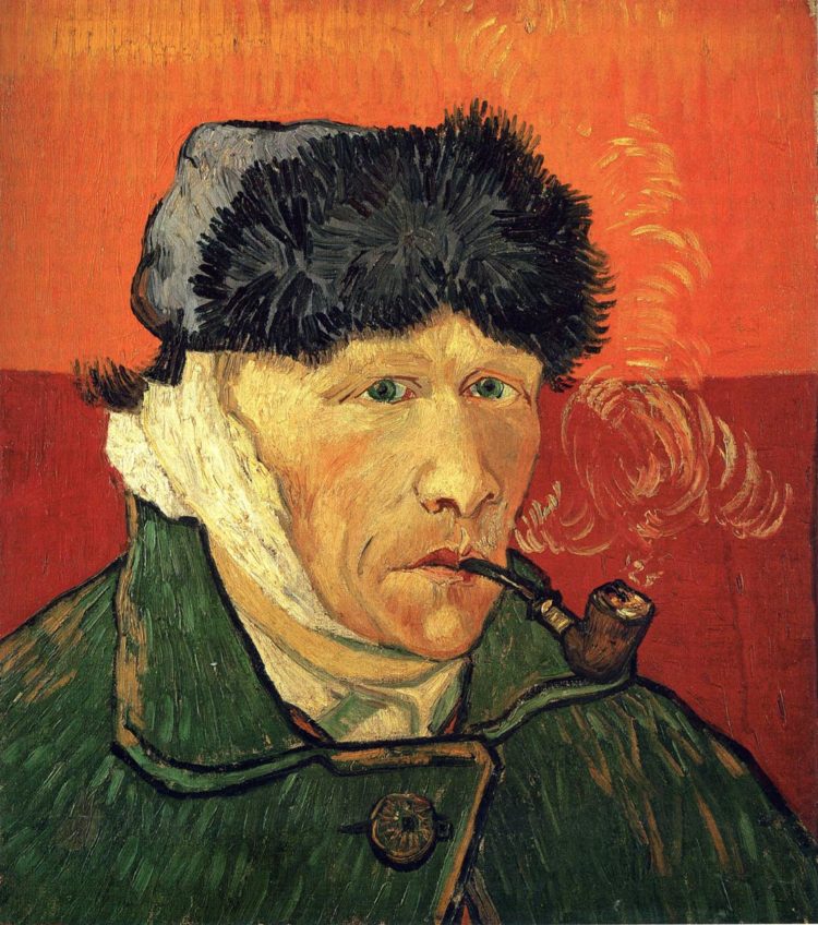 Художник отрезал себе ухо