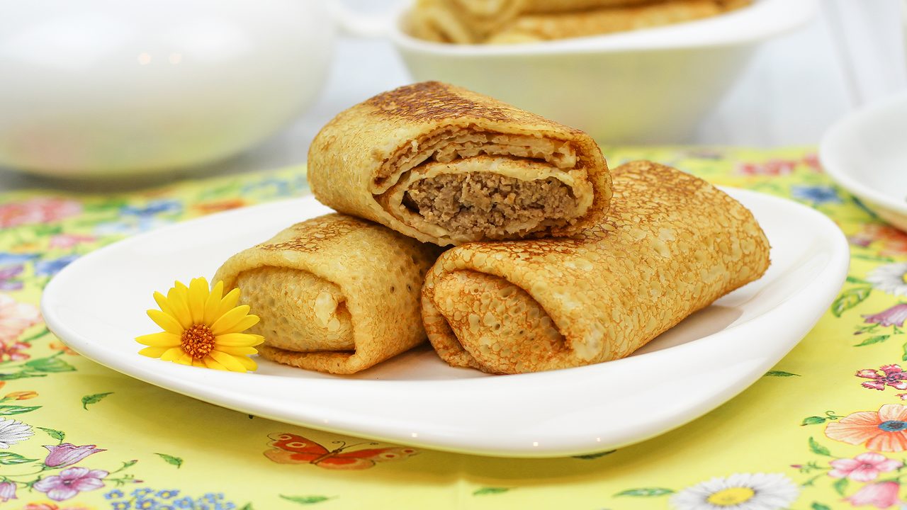 Блины с начинкой