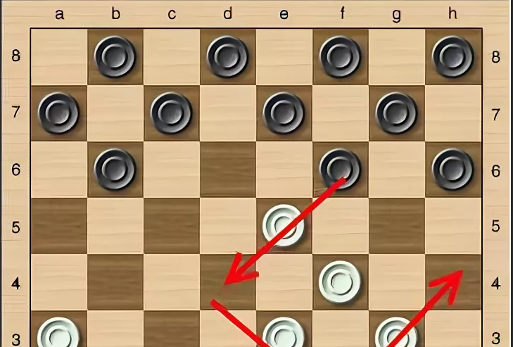 Правила игры в русские шашки