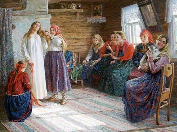 Рассказывалось о свадебном приготовлении