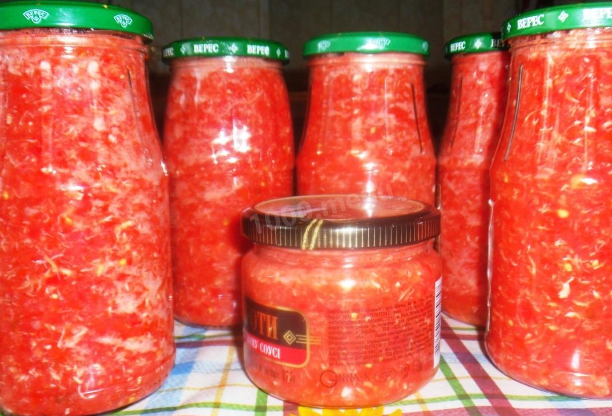 Сырая аджика