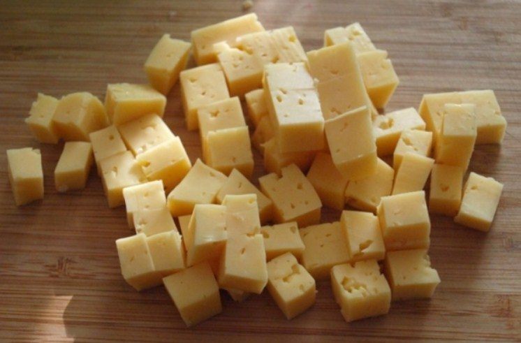 Кусочками