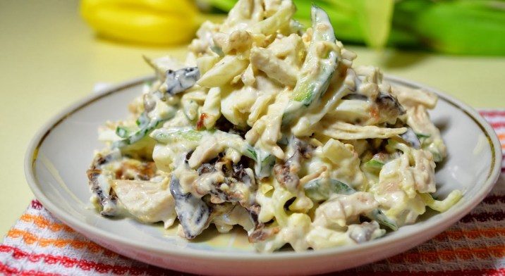 Летний салат и закуска на праздничный стол