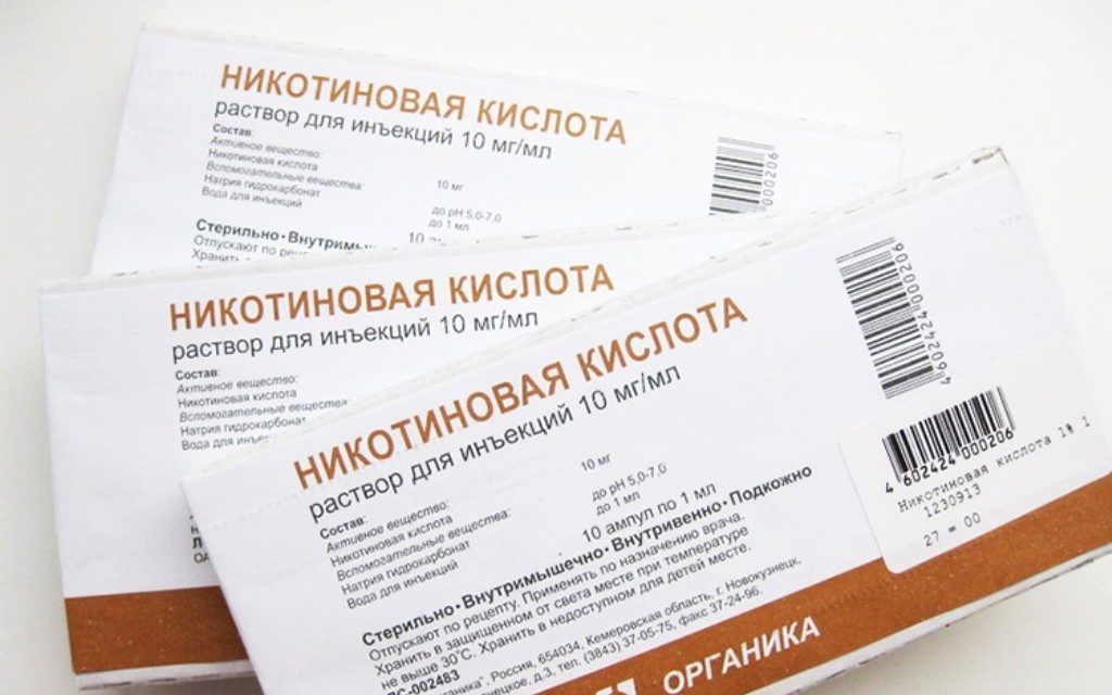 Никотиновая кислота - добавление в шампунь