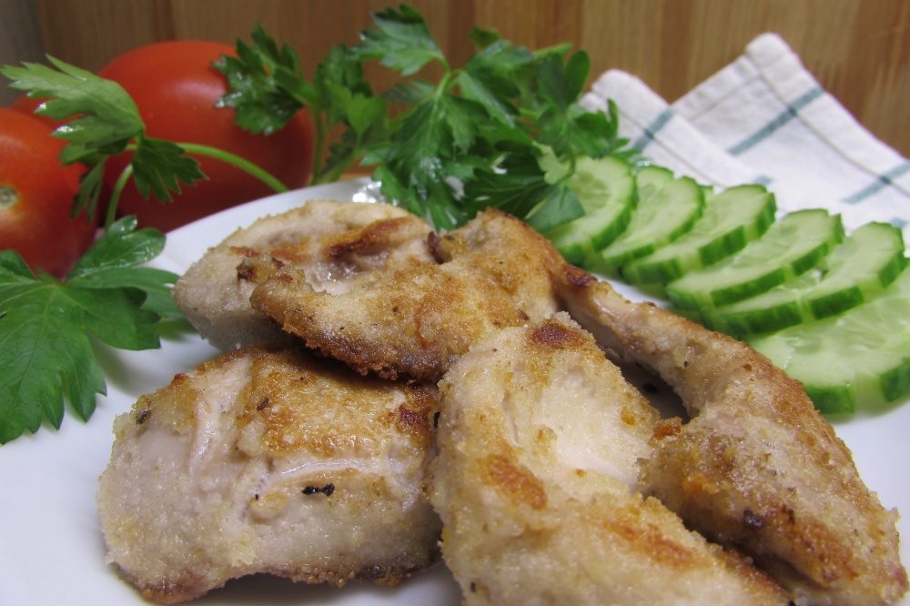 Жареные молоки для салата