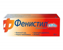Фенистил гель: инструкция по применению