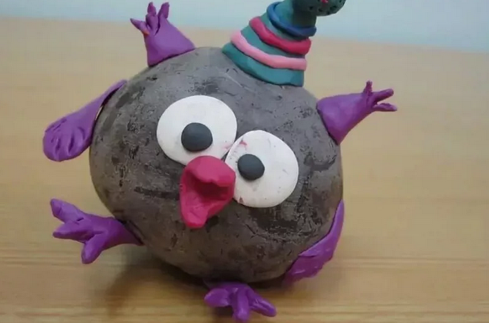 Поделка из свеклы