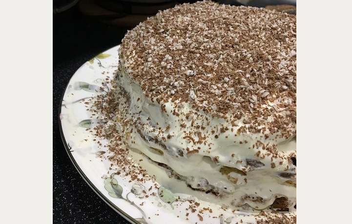 Быстрый вкусный торт из сырных лепешек на кефире