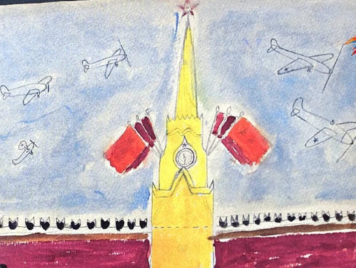 Рисунки детей блокадного ленинграда 1941-1944