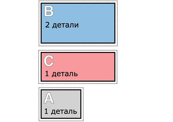 Выкройка для пошива чехла на подлокотники дивана
