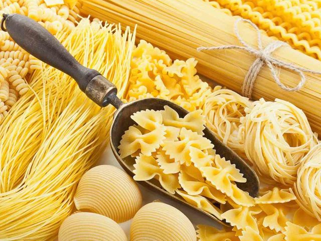 Макароны калорийность на 100 г. Сколько калорий в супе с макаронами, в макаронах отварных разных сортов?