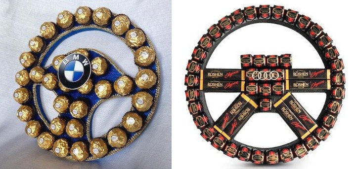 Сладкий подарок мужчине