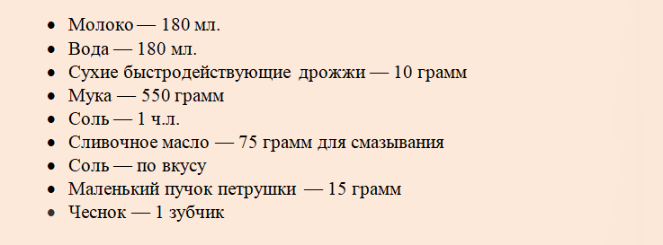 Продукты для базламы