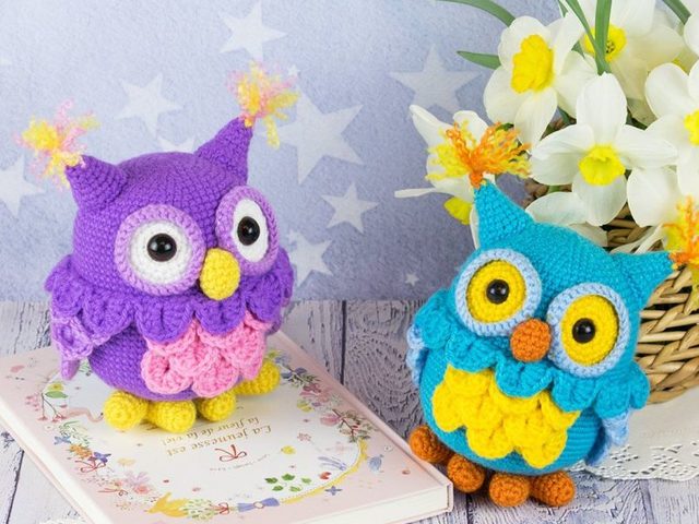 Как связать крючком игрушку сову? Самые красивые совы крючком с подробным описанием, лучшие фото
