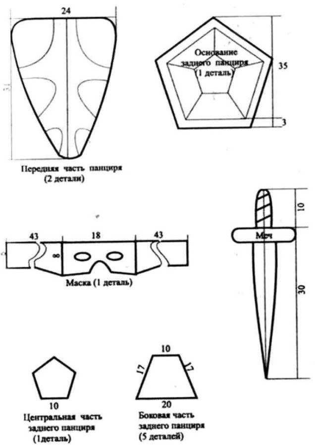 Элементы костюма