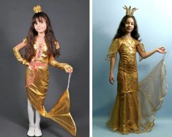 Как сшить костюм золотой рыбки для девочки и мальчика: инструкция, советы