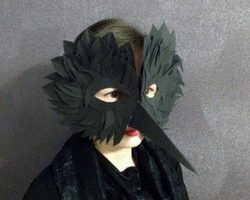 Карнавальный костюм вороны для девочки и ворона для мальчика своими руками