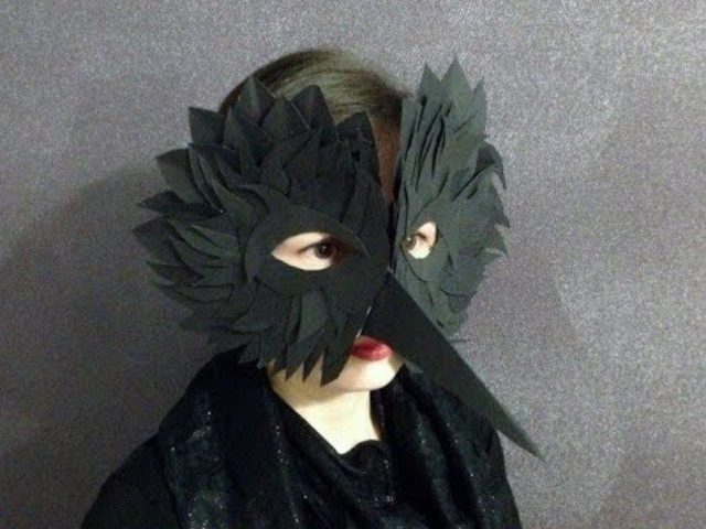 Карнавальный костюм вороны для девочки и ворона для мальчика своими руками