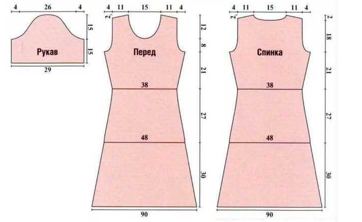 Выкройка к костюму метелица для девочки